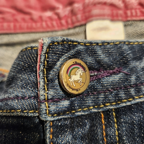 Vintage Medium/Dark Wash Blue Jeans - Picture 5 of 11